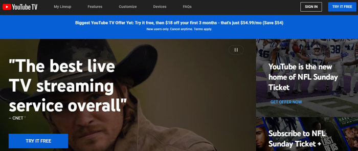YouTube TV